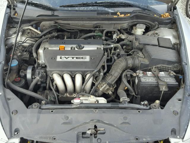 1HGCM56176A039414 - 2006 HONDA ACCORD VAL SILVER photo 7