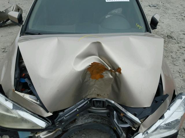 3HGCM56467G706471 - 2007 HONDA ACCORD LX GOLD photo 7