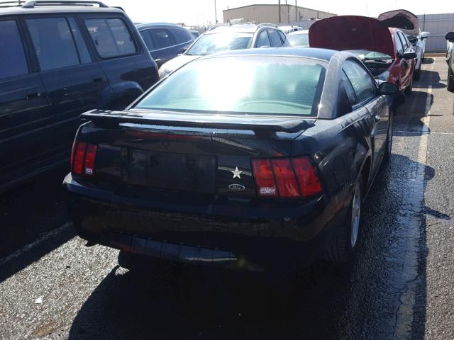 1FAFP40423F325644 - 2003 FORD MUSTANG BLACK photo 4