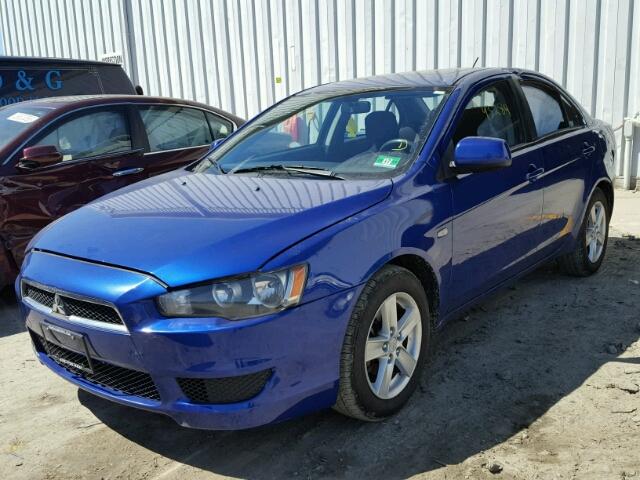 JA3AU26U08U022677 - 2008 MITSUBISHI LANCER ES BLUE photo 2