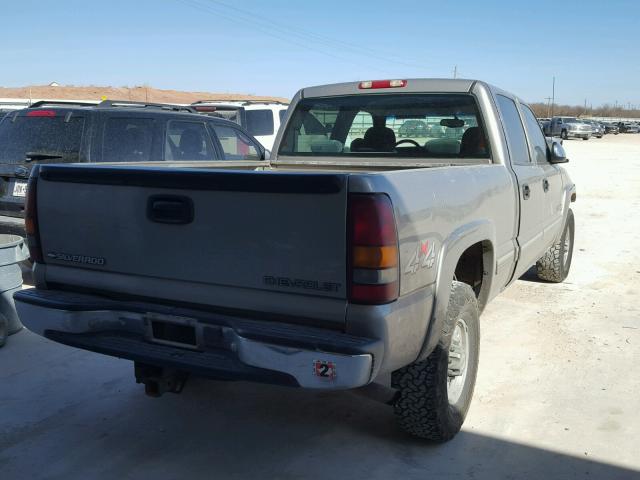 1GCGK13U01F204227 - 2001 CHEVROLET SILVERADO BEIGE photo 4