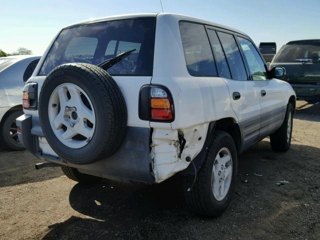 JT3GP10V6W7030331 - 1998 TOYOTA RAV4 WHITE photo 4