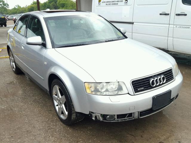 WAULT68E94A008179 - 2004 AUDI A4 3.0 QUA SILVER photo 1