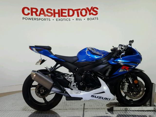 JS1GN7FA9E2100547 - 2014 SUZUKI GSX-R600 BLUE photo 1