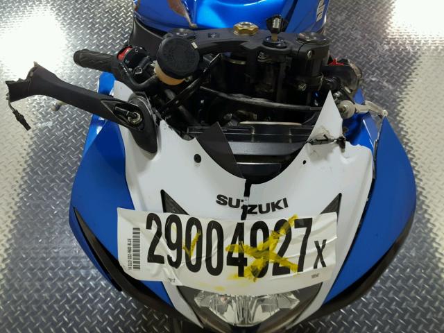 JS1GN7FA9E2100547 - 2014 SUZUKI GSX-R600 BLUE photo 18