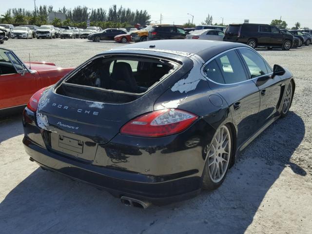 WP0AB2A77AL060072 - 2010 PORSCHE PANAMERA S BLACK photo 4