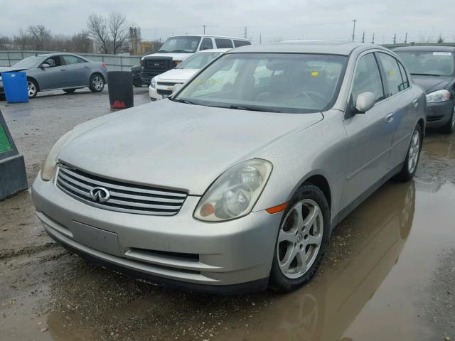 JNKCV51E93M316563 - 2003 INFINITI G35 SILVER photo 2