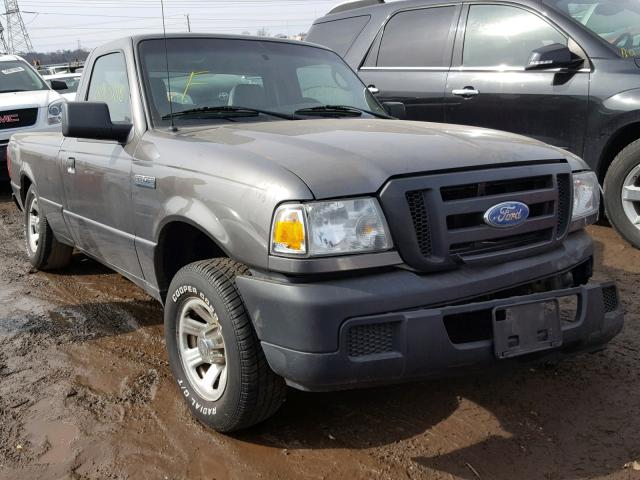 1FTYR10D77PA30860 - 2007 FORD RANGER GRAY photo 1