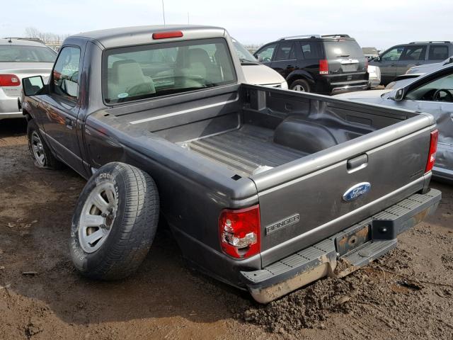 1FTYR10D77PA30860 - 2007 FORD RANGER GRAY photo 3