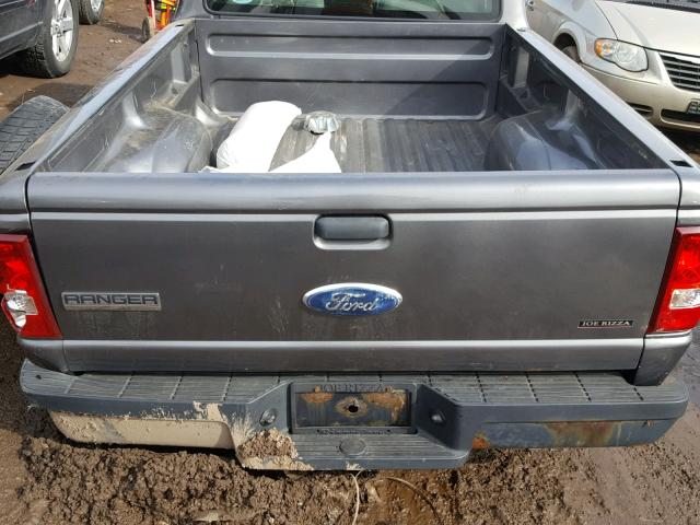 1FTYR10D77PA30860 - 2007 FORD RANGER GRAY photo 6