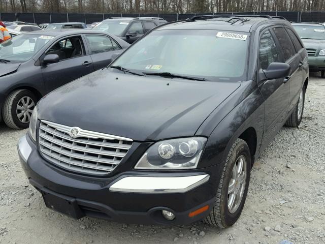 2C8GF68474R179297 - 2004 CHRYSLER PACIFICA BLACK photo 2