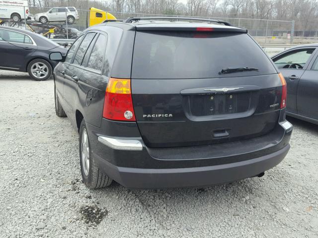 2C8GF68474R179297 - 2004 CHRYSLER PACIFICA BLACK photo 3