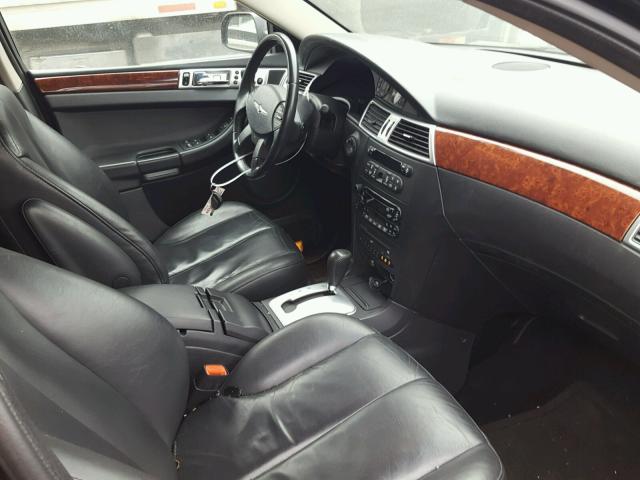 2C8GF68474R179297 - 2004 CHRYSLER PACIFICA BLACK photo 5