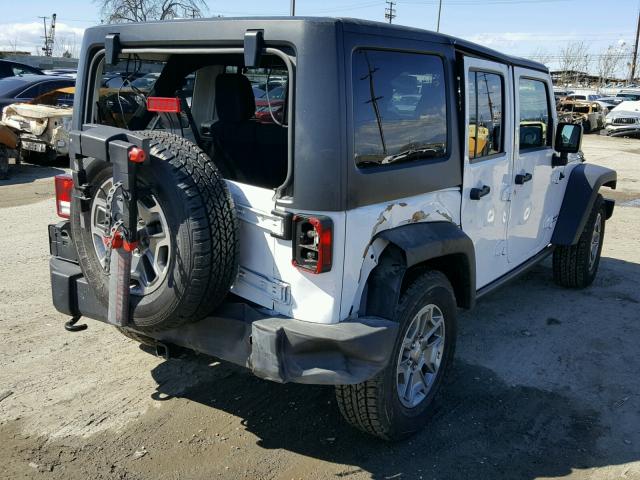 1C4BJWFG2FL755865 - 2015 JEEP WRANGLER U WHITE photo 4