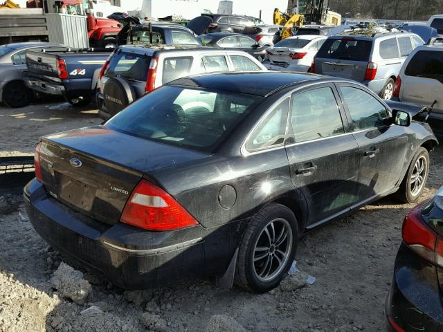 1FAHP28106G166466 - 2006 FORD FIVE HUNDR BLACK photo 4