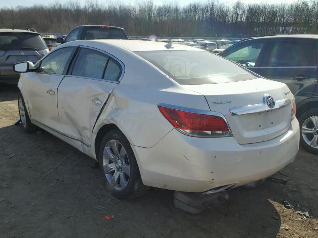 1G4GD5E38CF340898 - 2012 BUICK LACROSSE P WHITE photo 3