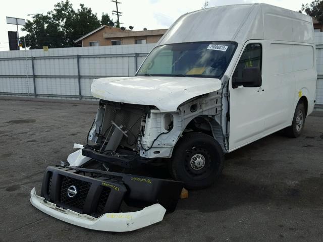 1N6BF0LX7CN115506 - 2012 NISSAN NV 2500 WHITE photo 2