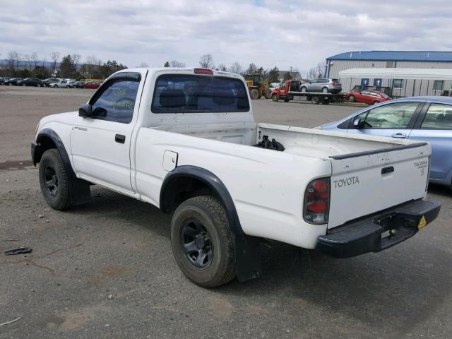 4TANM92N6XZ415266 - 1999 TOYOTA TACOMA PRE WHITE photo 3