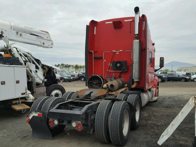 1XP7D49X89D775323 - 2009 PETERBILT 387 RED photo 4