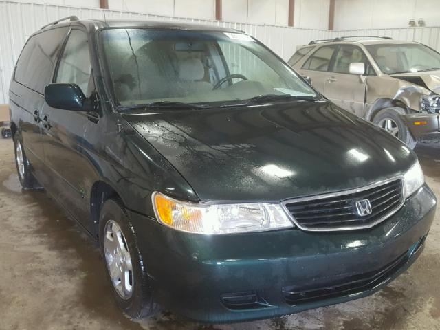 2HKRL1862YH598216 - 2000 HONDA ODYSSEY EX GREEN photo 1