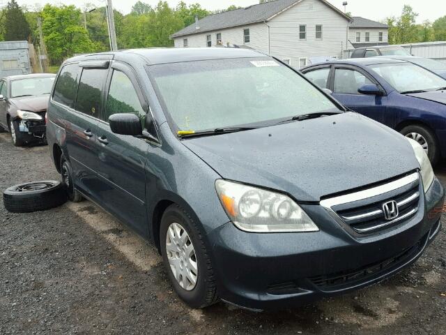 5FNRL38286B091390 - 2006 HONDA ODYSSEY LX BLUE photo 1