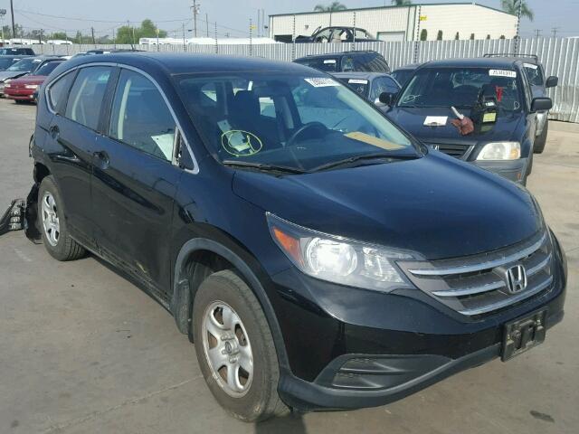 2HKRM3H39DH517401 - 2013 HONDA CR-V LX BLACK photo 1