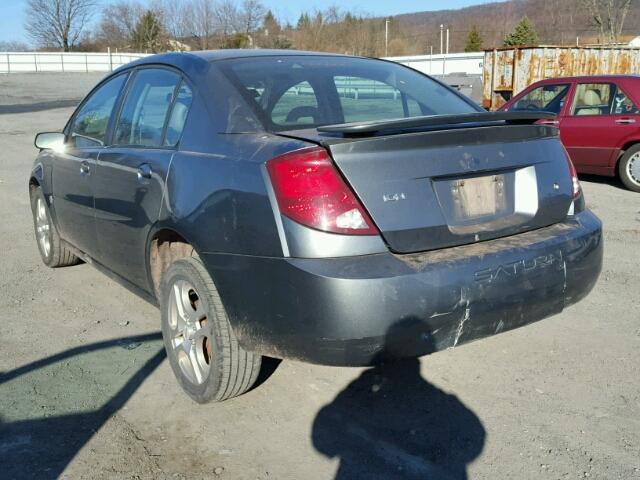 1G8AZ52F14Z226522 - 2004 SATURN ION LEVEL GRAY photo 3