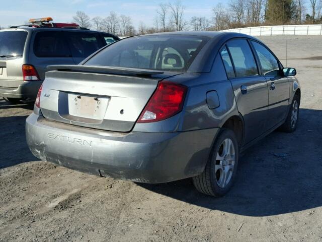 1G8AZ52F14Z226522 - 2004 SATURN ION LEVEL GRAY photo 4