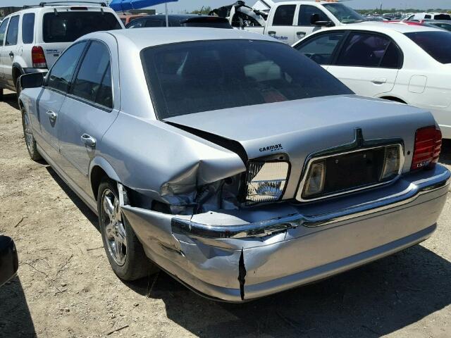 1LNHM87A42Y607846 - 2002 LINCOLN LS 银色 照片 3