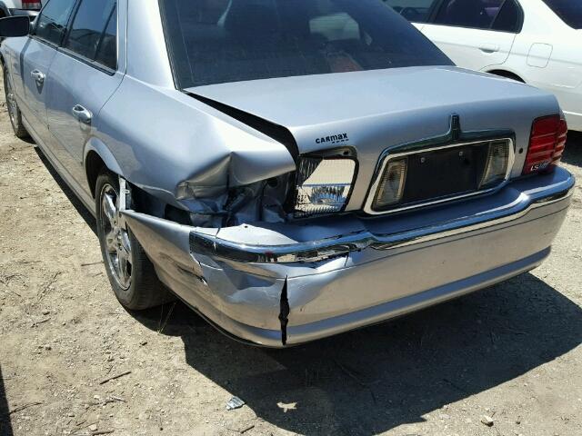 1LNHM87A42Y607846 - 2002 LINCOLN LS SILVER photo 9