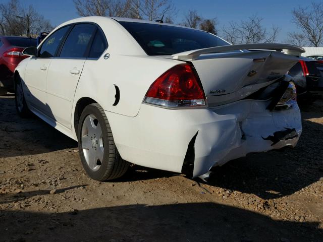 2G1WD57C291118847 - 2009 CHEVROLET IMPALA SS WHITE photo 3