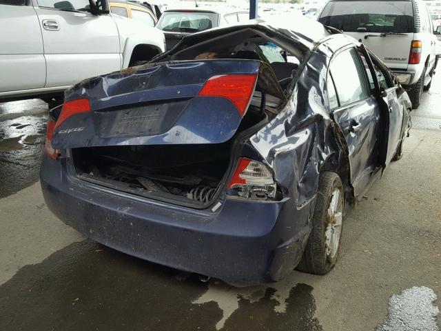 1HGFA16817L074239 - 2007 HONDA CIVIC EX BLUE photo 4