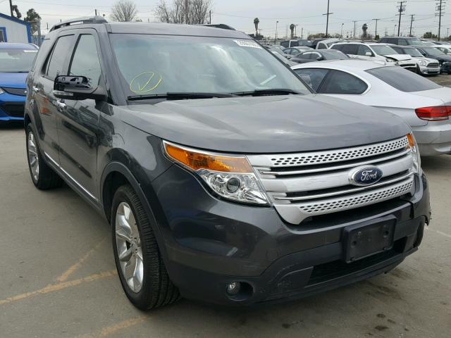 1FM5K7D80FGA34539 - 2015 FORD EXPLORER X GRAY photo 1