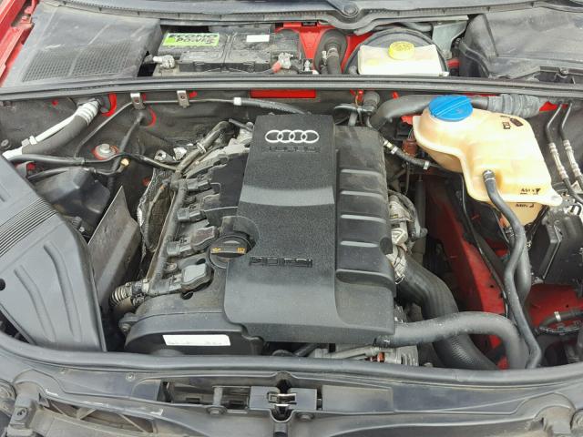 WAUAF78E87A200461 - 2007 AUDI A4 2 RED photo 7