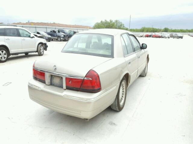 2MEFM75W3YX734437 - 2000 MERCURY GRAND MARQ TAN photo 4