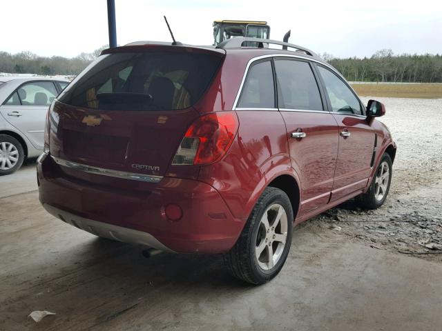 3GNAL3EK0ES540415 - 2014 CHEVROLET CAPTIVA LT RED photo 4