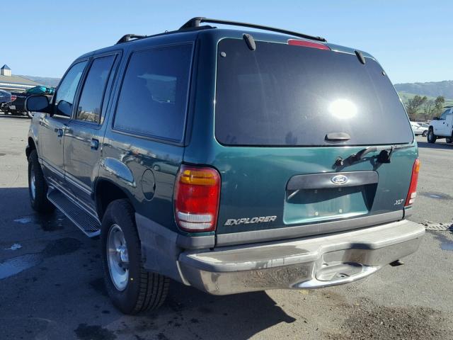 1FMZU34E5XZB31235 - 1999 FORD EXPLORER GREEN photo 3