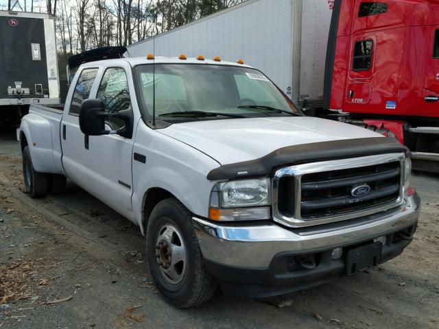 1FTWW32F5YED32008 - 2000 FORD F350 SUPER WHITE photo 1