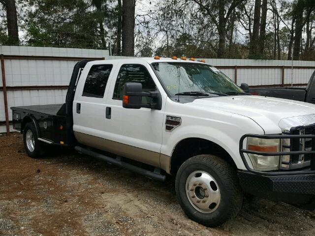 1FTWW33R18ED66939 - 2008 FORD F350 SUPER WHITE photo 9