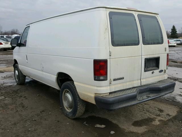 1FTNE24L26DB37868 - 2006 FORD ECONOLINE WHITE photo 3