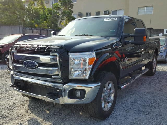 1FT7W2BT5FEC78131 - 2015 FORD F250 SUPER BLACK photo 2