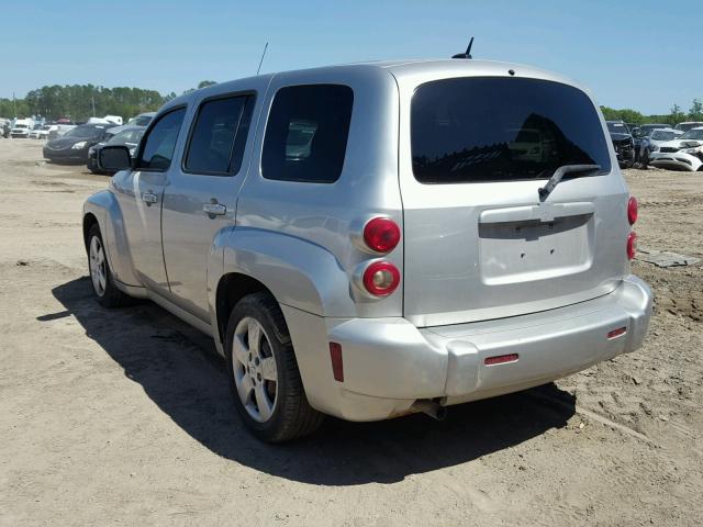 3GNCA13DX8S657799 - 2008 CHEVROLET HHR LS 银色 照片 3