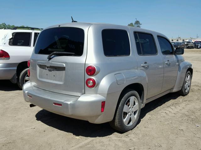 3GNCA13DX8S657799 - 2008 CHEVROLET HHR LS 银色 照片 4