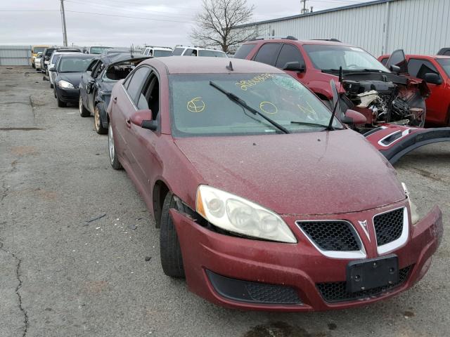 1G2ZA5E04A4121039 - 2010 PONTIAC G6 RED photo 1