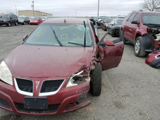 1G2ZA5E04A4121039 - 2010 PONTIAC G6 RED photo 2