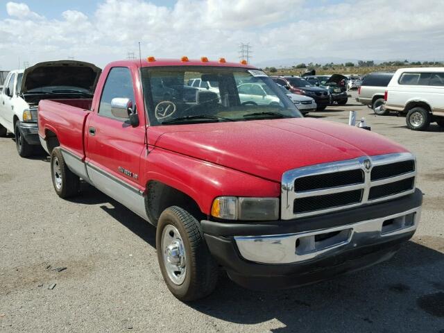 1B7JC26Z9RS538212 - 1994 DODGE RAM 2500 RED photo 1