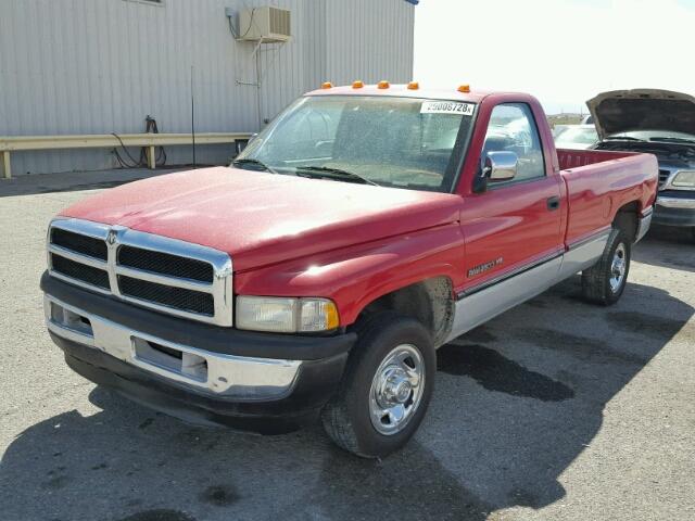 1B7JC26Z9RS538212 - 1994 DODGE RAM 2500 RED photo 2