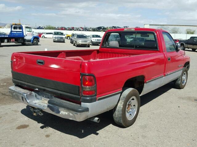 1B7JC26Z9RS538212 - 1994 DODGE RAM 2500 RED photo 4