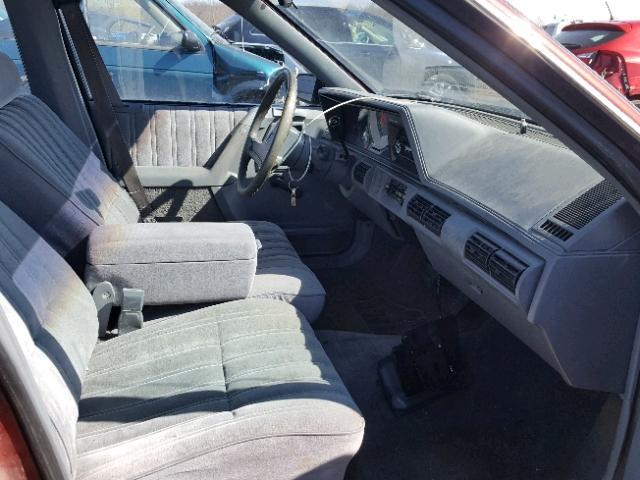 1G3AL54N7M6359539 - 1991 OLDSMOBILE CUTLASS CI 栗色 照片 5