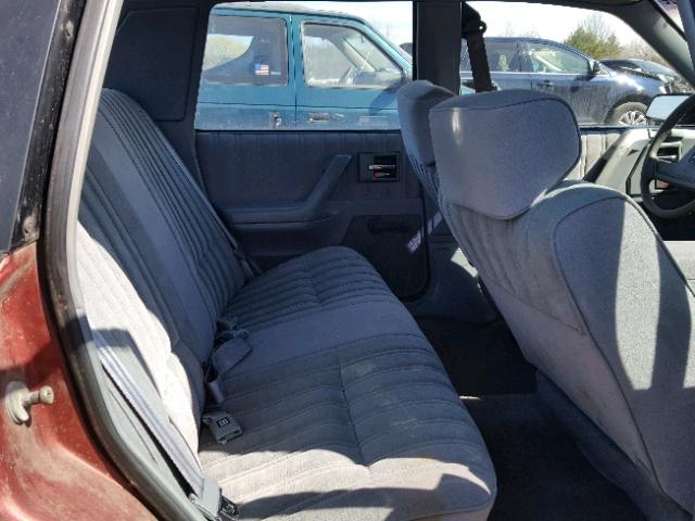 1G3AL54N7M6359539 - 1991 OLDSMOBILE CUTLASS CI 栗色 照片 6